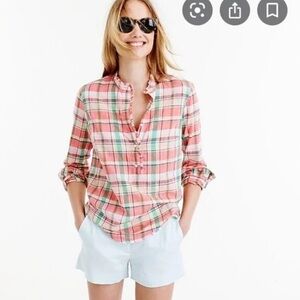 J. Crew Long Sleeved Flannel